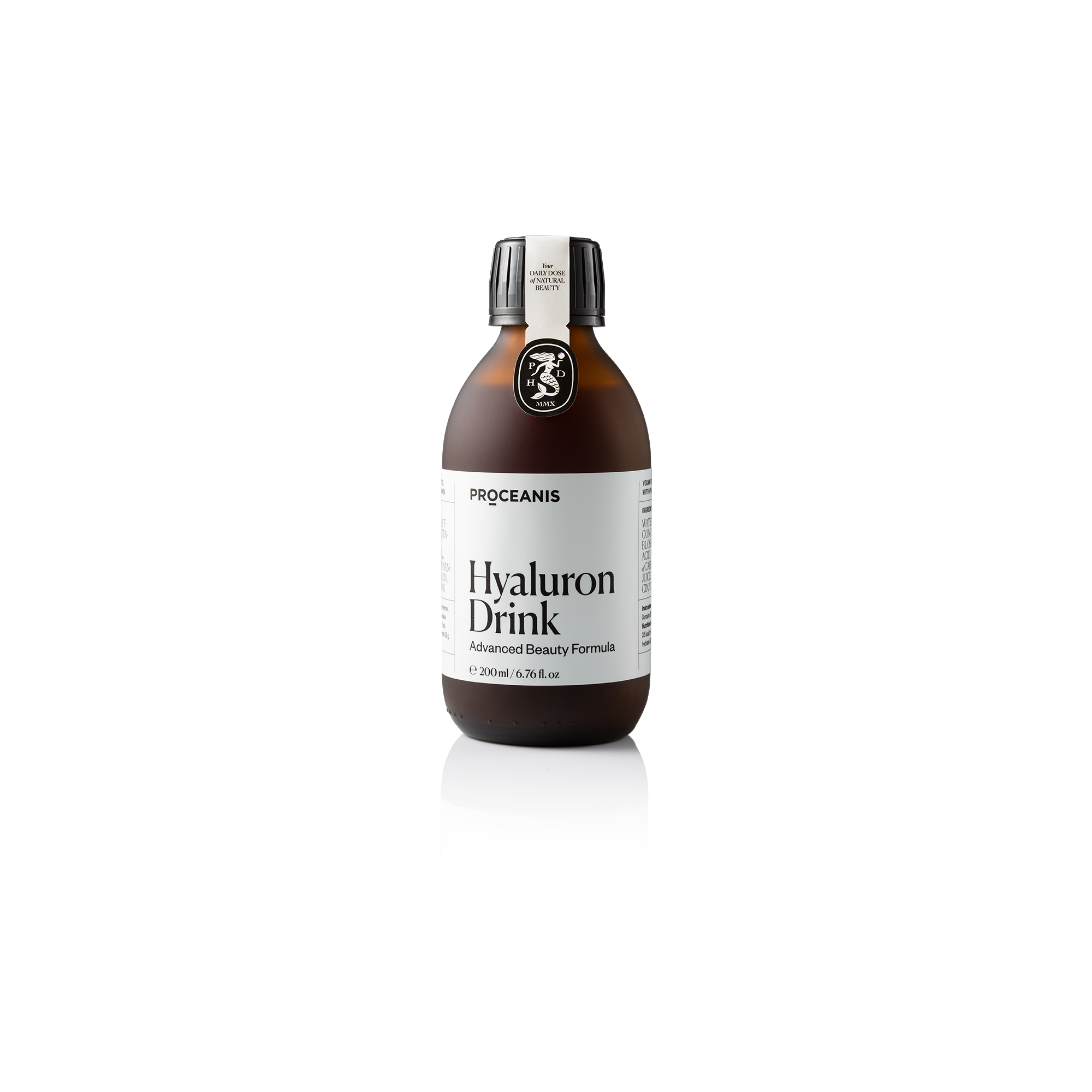 Proceanis Hyaluron Drink Mono Bottle maisto papildas, 200 ml