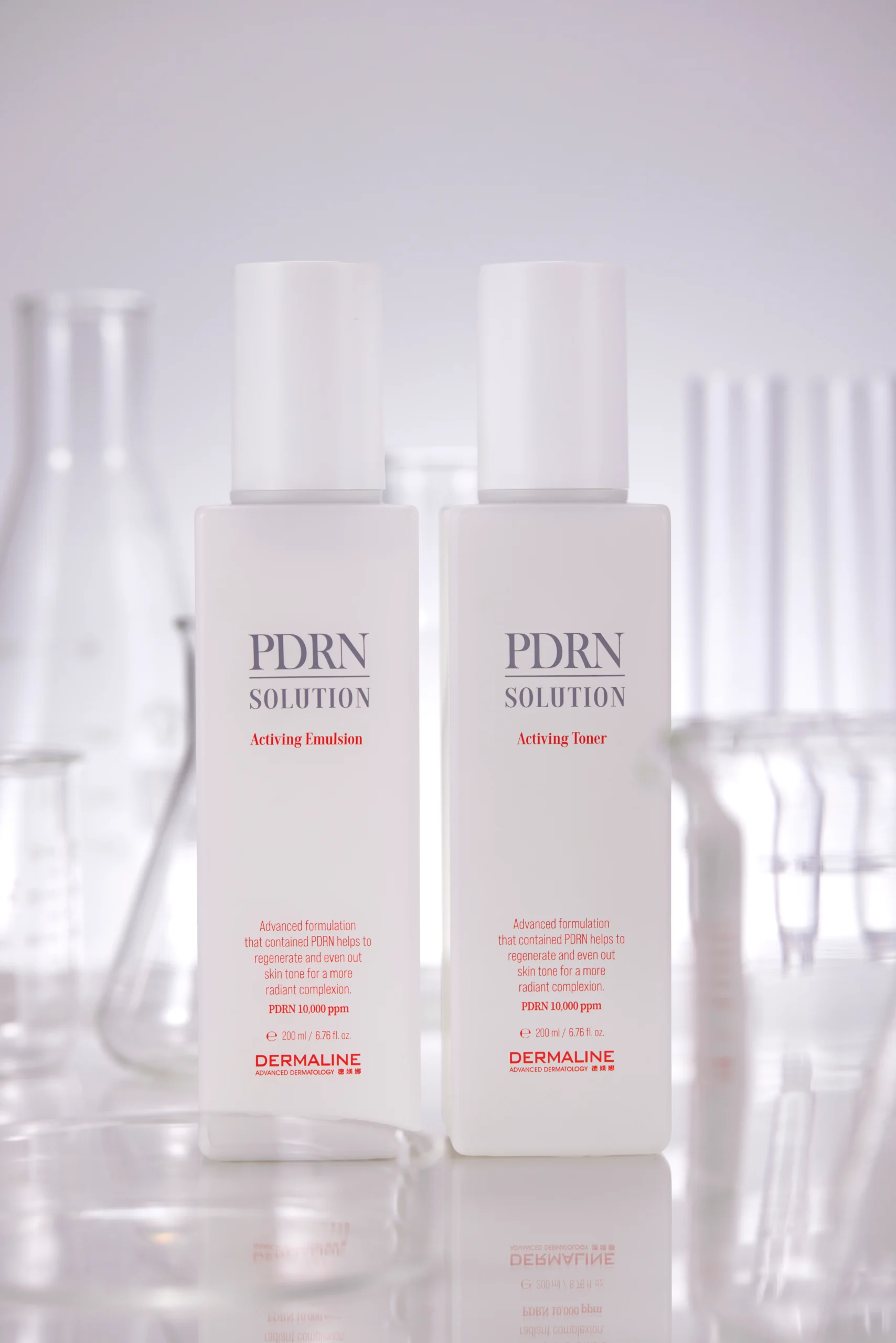 Dermaline Rinkinys - tonikas ir emulsija su PDRN