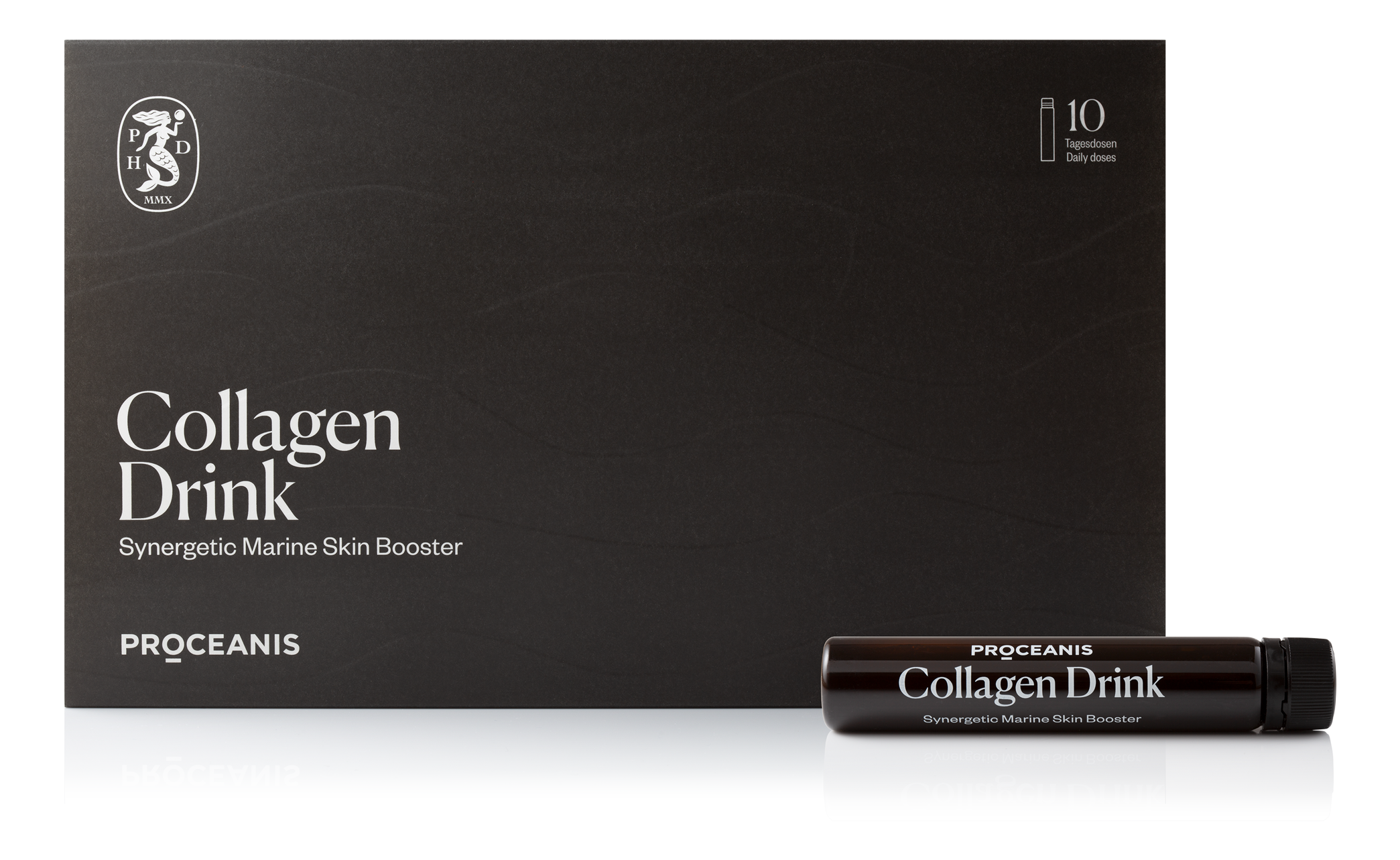 Proceanis Collagen Drink Travel maisto papildas, 10 x 25 ml