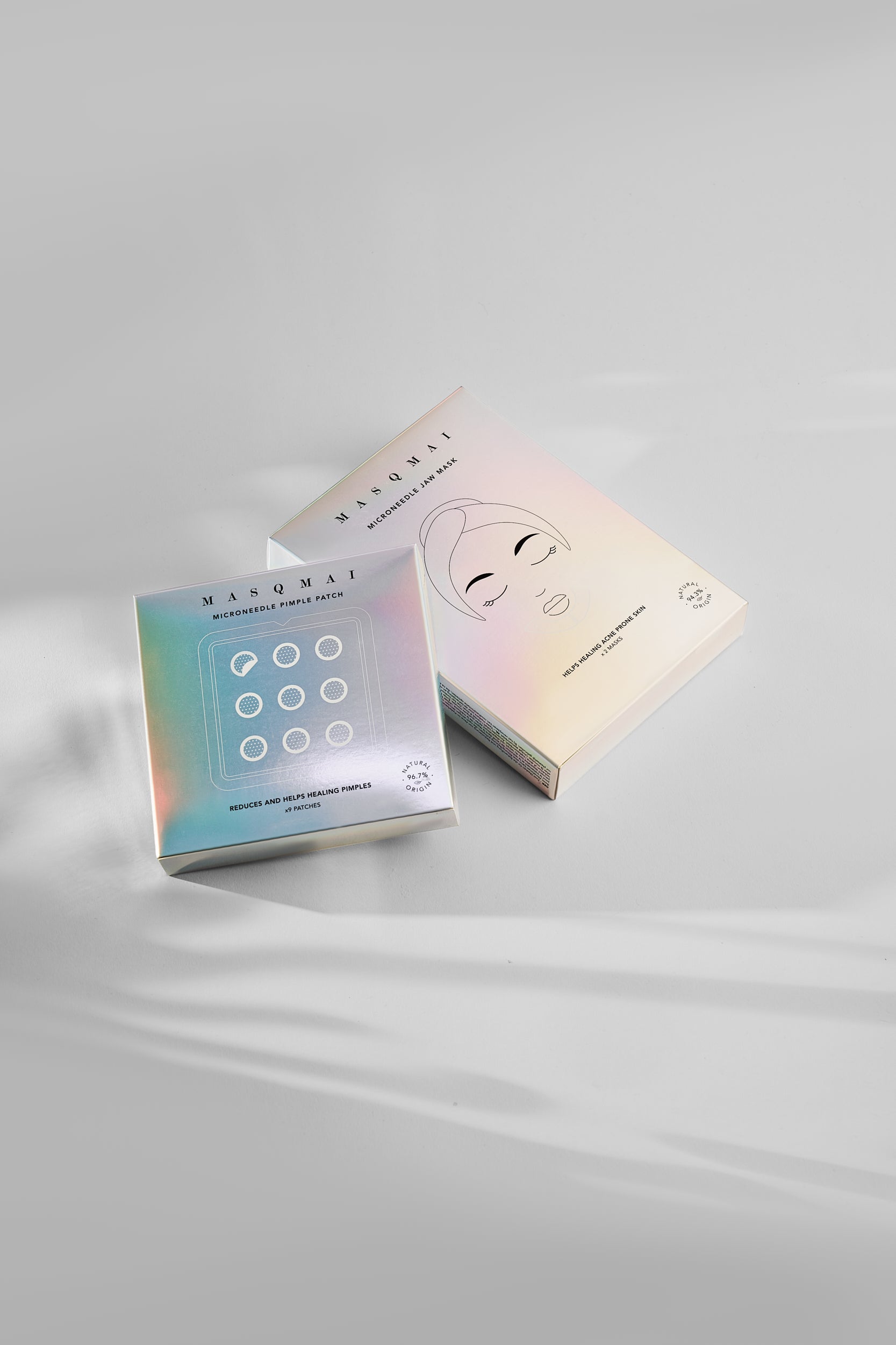 Masqmai Microneedle pimple patch lokalūs pleistrai probleminei odai, 9 vnt.