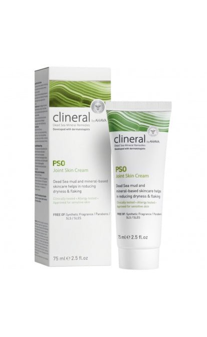 AHAVA CLINERAL PSO ALKŪNIŲ IR KELIŲ SRITIES ODOS KREMAS, 75 ML - DayGlowDayGlowDayGlow