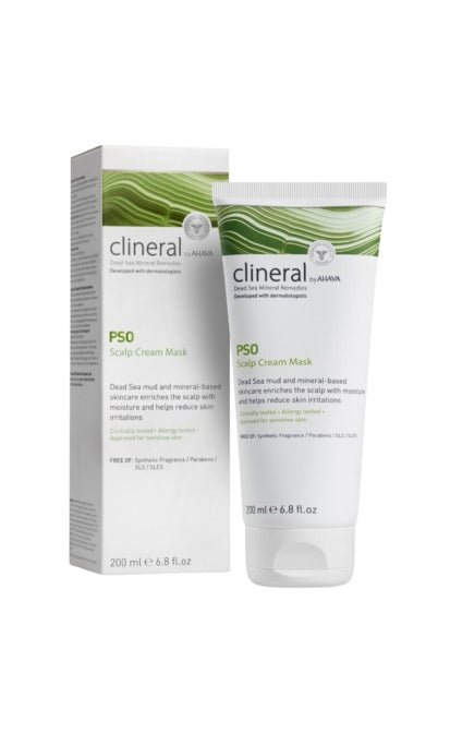 AHAVA CLINERAL PSO KREMAS - KAUKĖ GALVOS ODAI, 200 ML - DayGlowDayGlowDayGlow