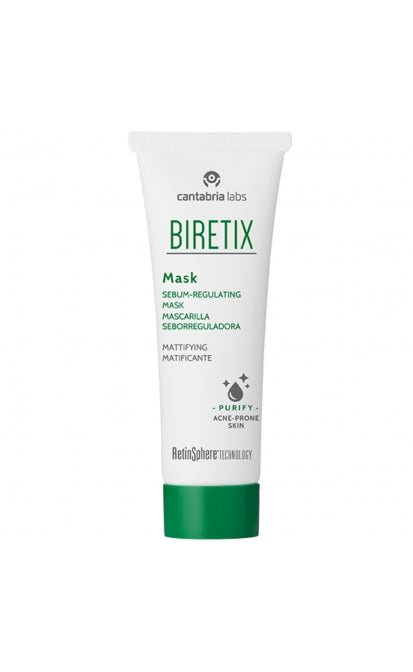 BIRETIX SEBUMĄ REGULIUOJANTI VEIDO KAUKĖ, 25 ML - DayGlowDayGlowDayGlow