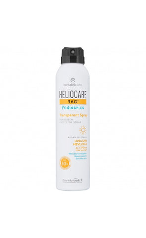 TRANSPARENT PURŠKIAMA APSAUGA NUO SAULĖS VAIKAMS SPF50+, 200 ML