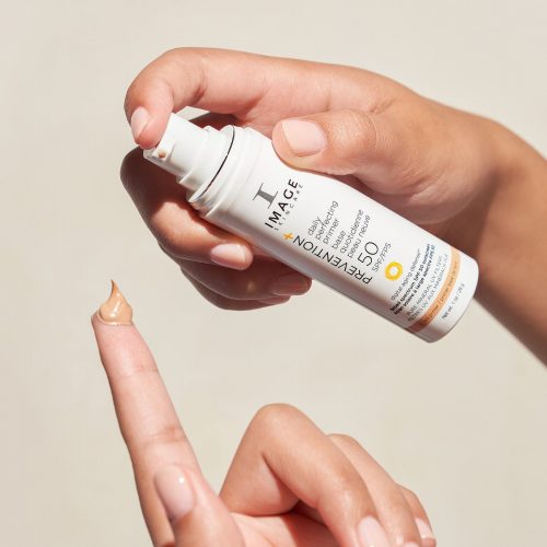 IMAGE Skincare PREVENTION+ Odą tobulinanti toninė bazė SPF50 28g