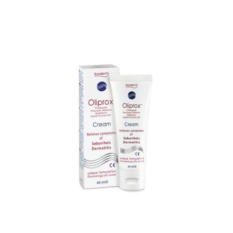 Kremas OLIPROX seborėjinio dermatito požymiams lengvinti
