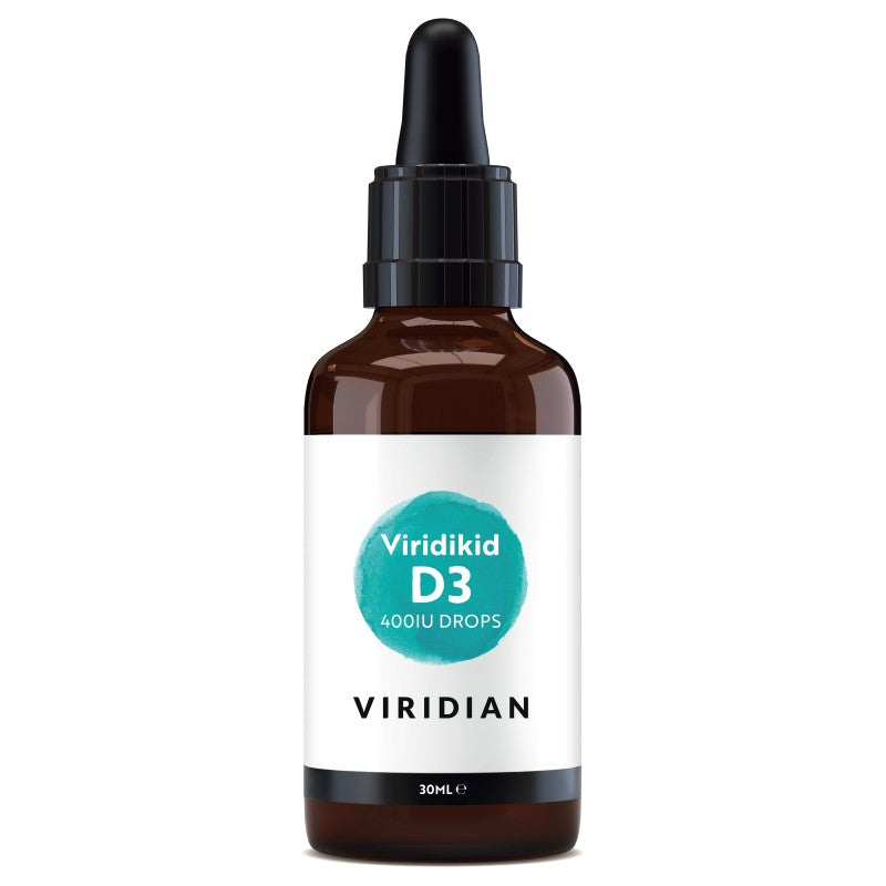 Maisto papildas VITAMINAS D „viridikid Vitamin D3 Drops“