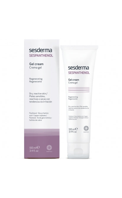 SESDERMA SESPANTHENOL GELINIS KREMAS JAUTRIAI ODAI, 100 ML