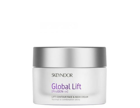SKEYNDOR Global Lift stangrinantis veido ir kaklo kremas normaliai kombinuotai odai, 50ml
