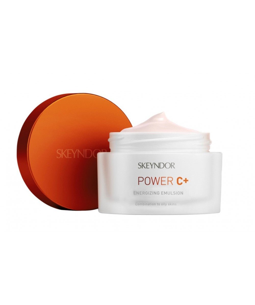 SKEYNDOR Power C+ energizuojamoji emulsija riebiai/kombinuotai veido odai, 50 ml - DayGlowDayGlowDayGlow