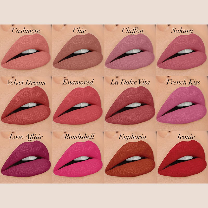 YOUNGBLOOD skysti matiniai lūpų dažai „Hydrating Liquid Lip Creme“